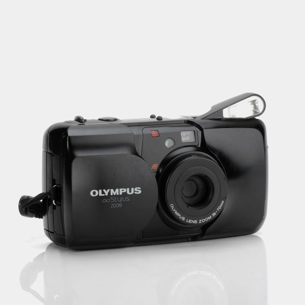 Olympus ∞ Infinity Stylus Zoom 35mm Point and Shoot Film Camera For Cheap