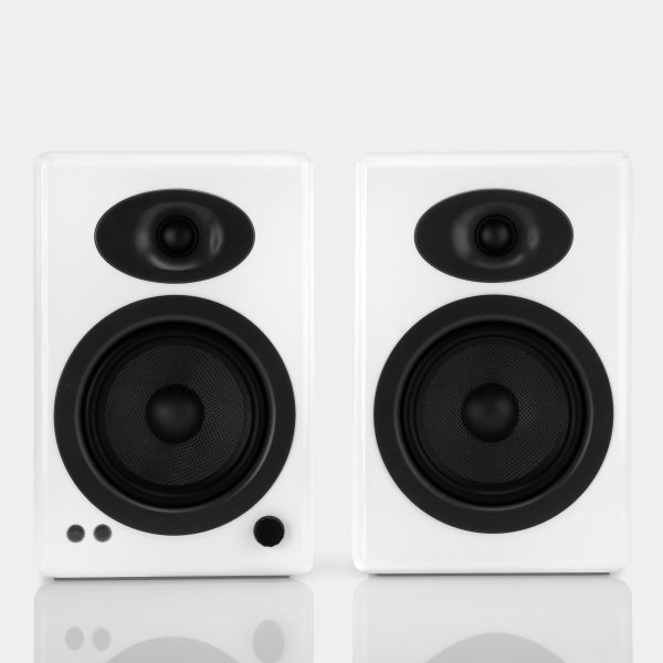 Audioengine A5+ White Wireless Home Music System With Bluetooth For Cheap - Image 3