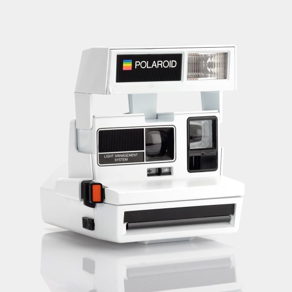 Polaroid 600 Smiley White Instant Film Camera on Sale